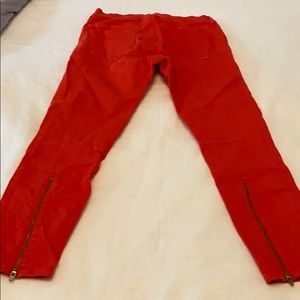 Gap Legging Jean- red